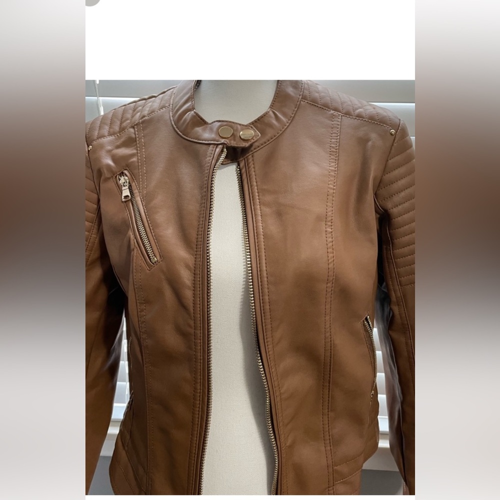 Cavalini Faux Leather Jacket